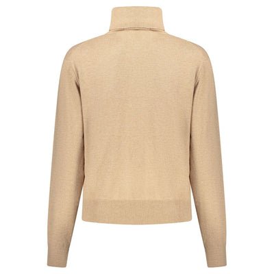 Pepe Jeans Beige Cotton Women Sweater