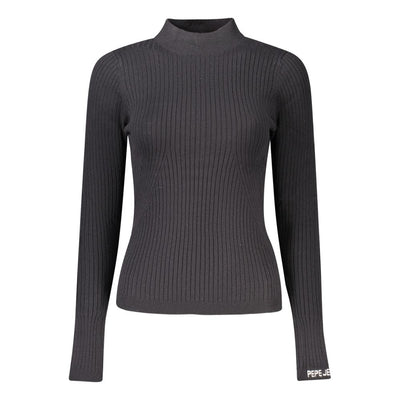 Pepe Jeans Black Cotton Women Sweater
