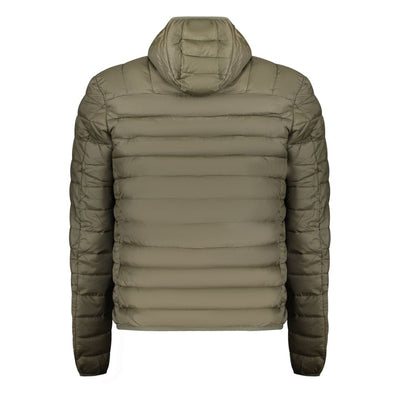 Cavalli Class Green Polyester Men Jacket