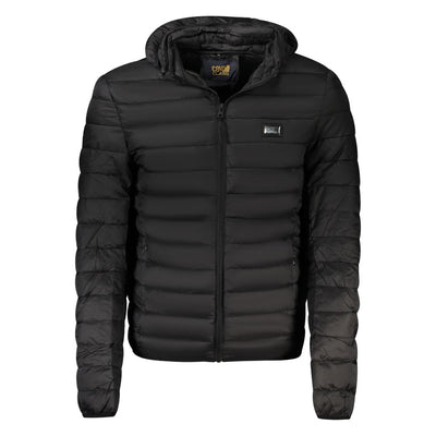 Cavalli Class Black Polyester Men Jacket
