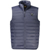 Cavalli Class Blue Polyester Men Jacket