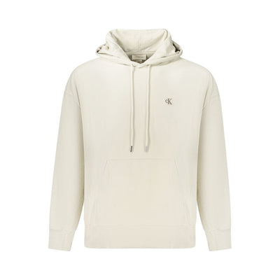 Calvin Klein Beige Cotton Men's Hoodie