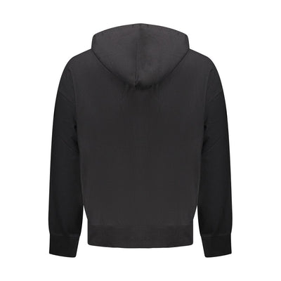 Calvin Klein Black Cotton Men Sweatshirt