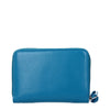 Jil Sander Blue Leather Wallet