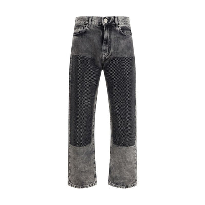 PINKO Graue Baumwolljeans Denim