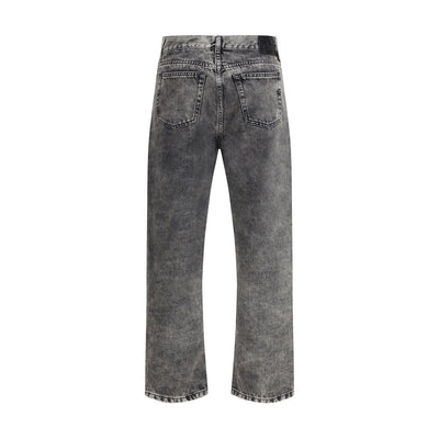 PINKO Graue Baumwolljeans Denim