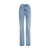 Saint Laurent Light Blue Cotton Slim Fit Jeans