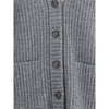 Gucci Gray Wool Cardigan