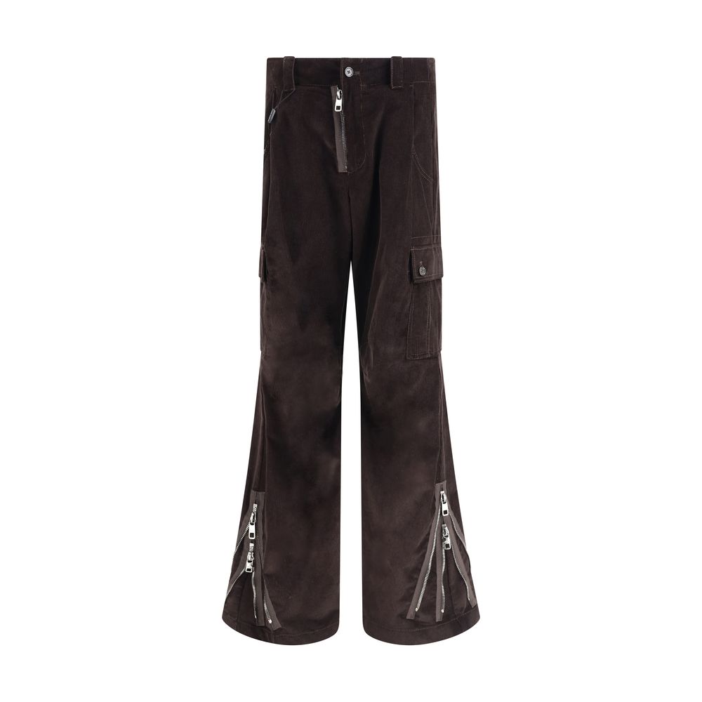 Dolce &amp; Gabbana braune Cargohose aus Baumwolle