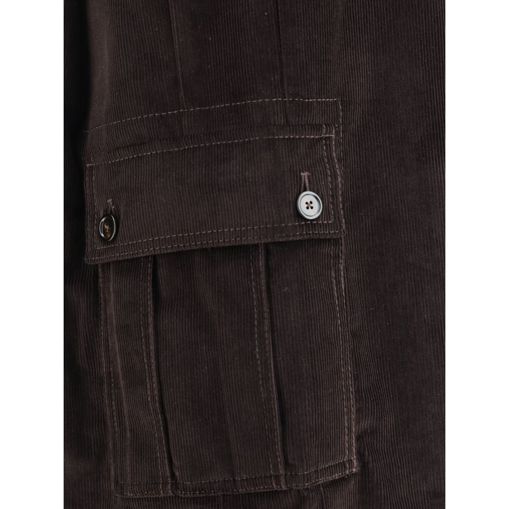 Dolce &amp; Gabbana braune Cargohose aus Baumwolle