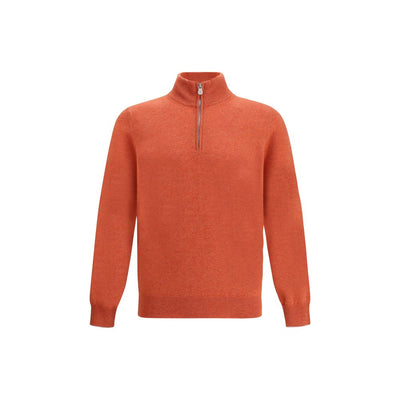 Brunello Cucinelli rotes Kaschmir-Sweatshirt