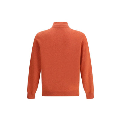 Brunello Cucinelli rotes Kaschmir-Sweatshirt