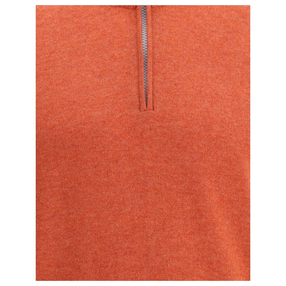 Brunello Cucinelli rotes Kaschmir-Sweatshirt