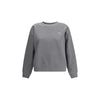 Maison Kitsuné Graues Baumwoll-Sweatshirt