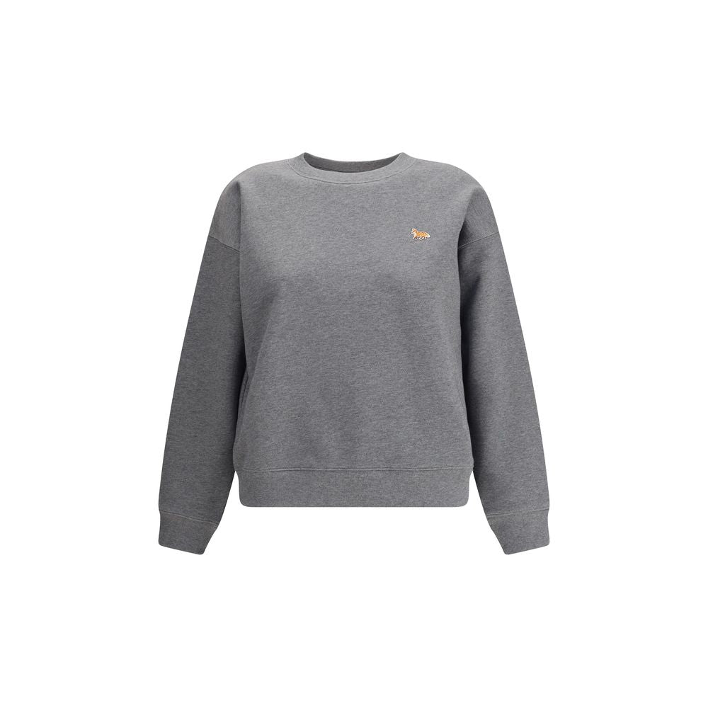 Maison Kitsuné Graues Baumwoll-Sweatshirt