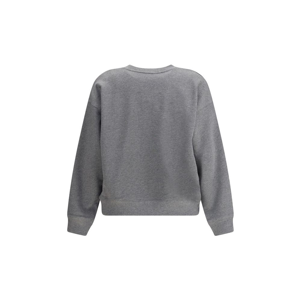 Maison Kitsuné Graues Baumwoll-Sweatshirt
