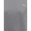 Maison Kitsuné Graues Baumwoll-Sweatshirt