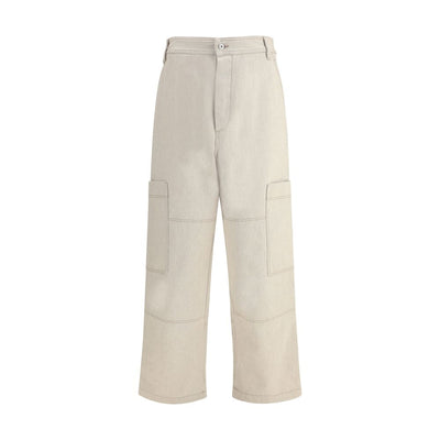 Jacquemus Beige Cotton Jeans Denim