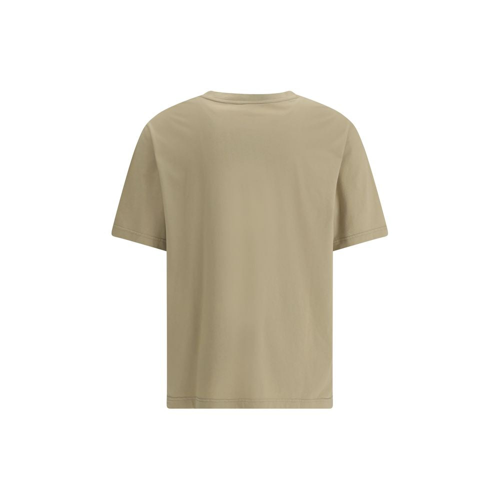 Maison Kitsuné Beige Baumwoll-T-Shirt