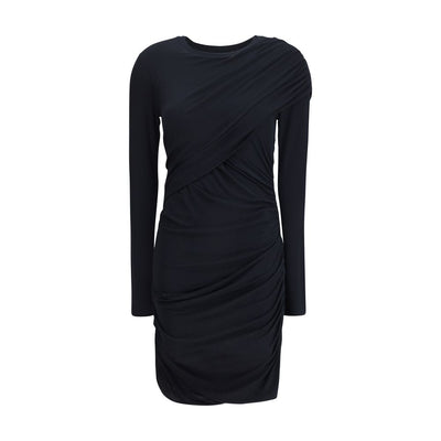 Marant Etoile Black Modal Casual Dress