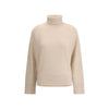 Fabiana Filippi Beige Wool Turtleneck
