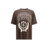 Represent Brown Cotton T-Shirt