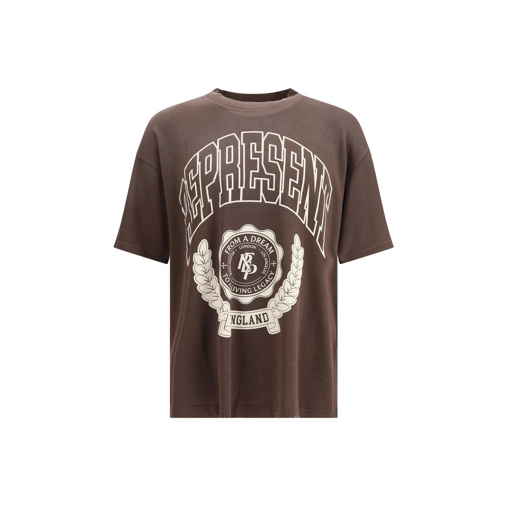 Represent Brown Cotton T-Shirt
