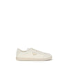 Prada Sneaker aus cremefarbenem Polyamid, niedriges Top