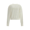 Jacquemus White Merino Wool Cardigan