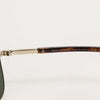 Dolce & Gabbana DG2125 Silver Frame Aviator Shades Eyewear Sunglasses