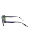 Dolce & Gabbana Blue Acetate Aviator Shades Eyewear Sunglasses