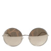 Dolce & Gabbana DG2215K Silver Metal Round Shades Eyewear Sunglasses