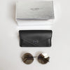 Dolce & Gabbana DG2215K Silver Metal Round Shades Eyewear Sunglasses