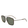 Dolce & Gabbana Silver Metal Frame Polarized Navigator Sunglasses