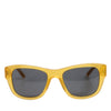 Dolce & Gabbana DG4177 Honey Acetate Black Tinted Lenses Sunglasses