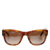 Dolce & Gabbana DG4338F Brown Havana Full Rim Round Lenses Sunglasses