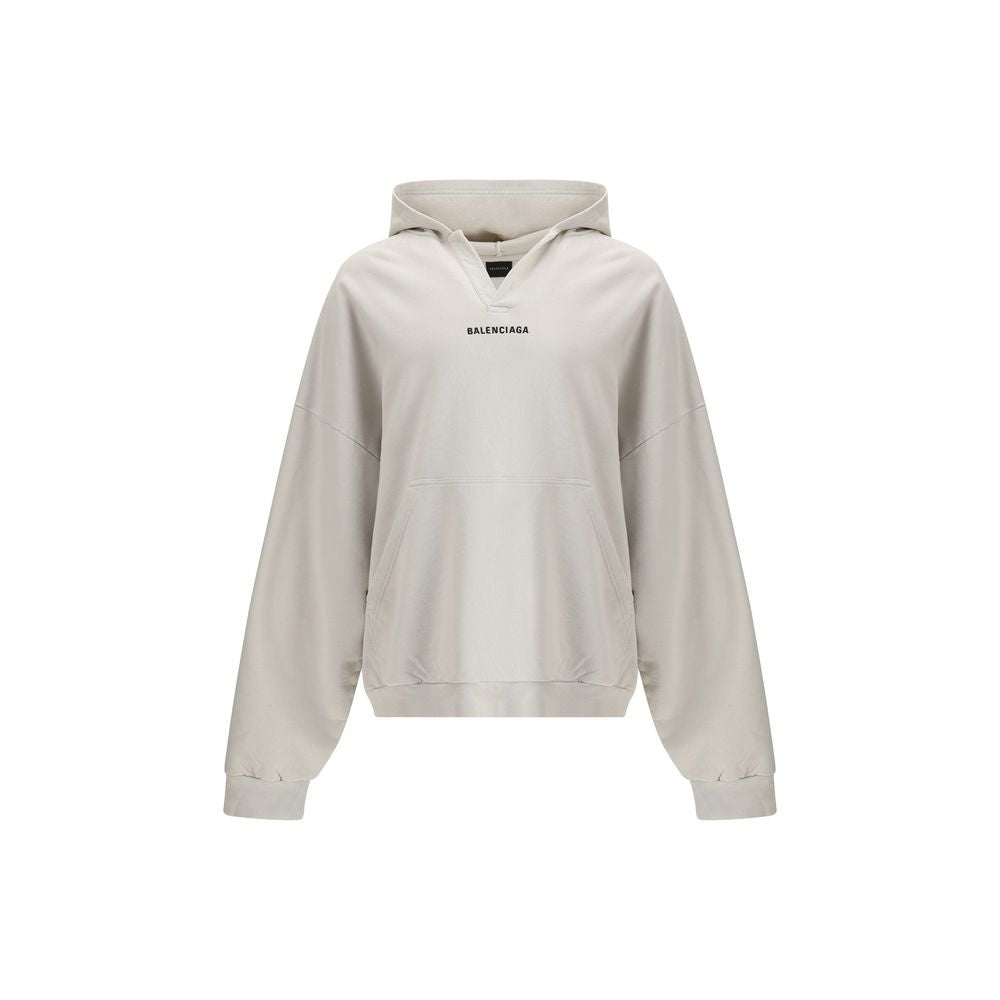 Balenciaga Weißes Baumwoll-Sweatshirt