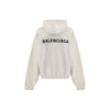 Balenciaga Weißes Baumwoll-Sweatshirt