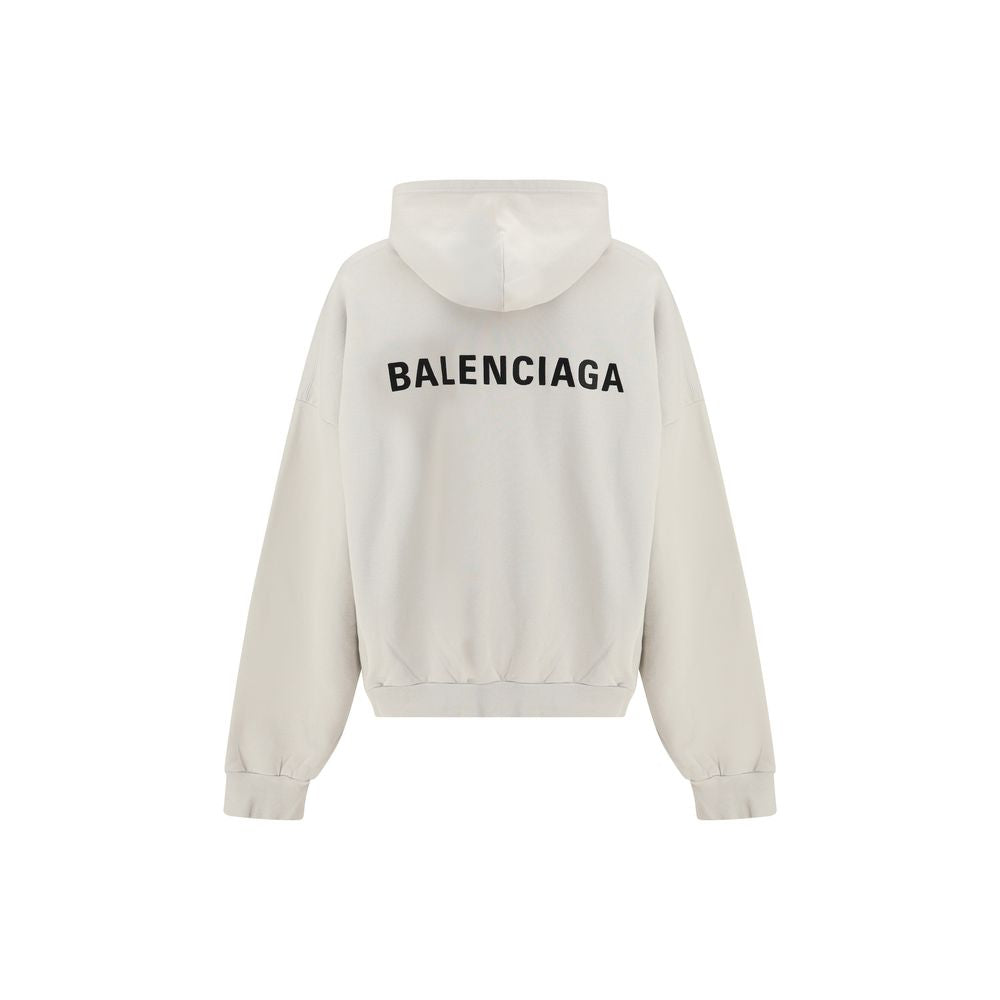 Balenciaga Weißes Baumwoll-Sweatshirt