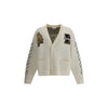 Off-White Cream Cotton Cardigan