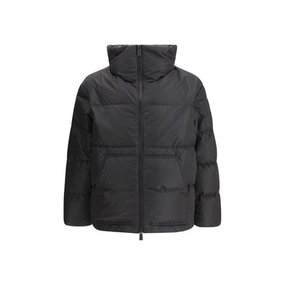 Premiata Schwarze Polyamid-Langarmjacke