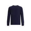 Aragona Cashmere Blue Merino Wool Sweatshirt