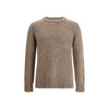 Aragona Cashmere Brown Merino Wool Sweatshirt