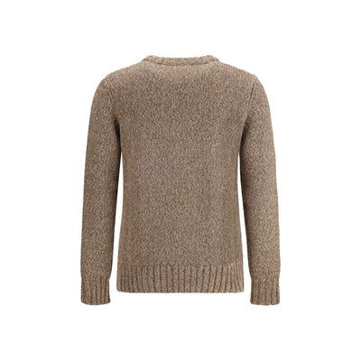 Aragona Cashmere Brown Merino Wool Sweatshirt