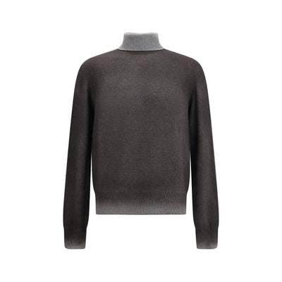 Aragona Cashmere Gray Cashmere Turtleneck