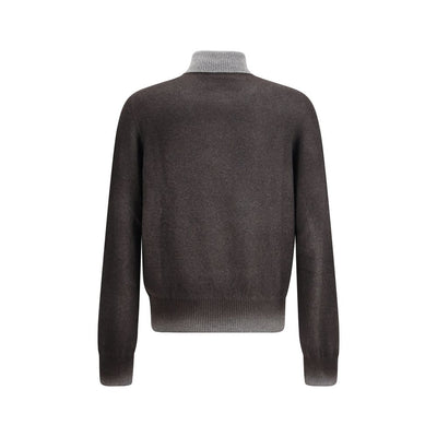 Aragona Cashmere Gray Cashmere Turtleneck