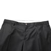 Dolce & Gabbana Black Wool Formal Dress Men Trouser Pants