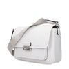 Michael Kors White Leather Crossbody Bag