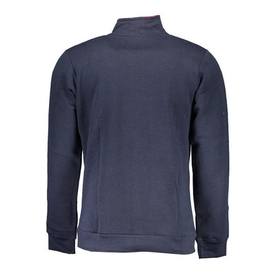 Gianmarco Venturi Blaues Baumwoll-Sweatshirt