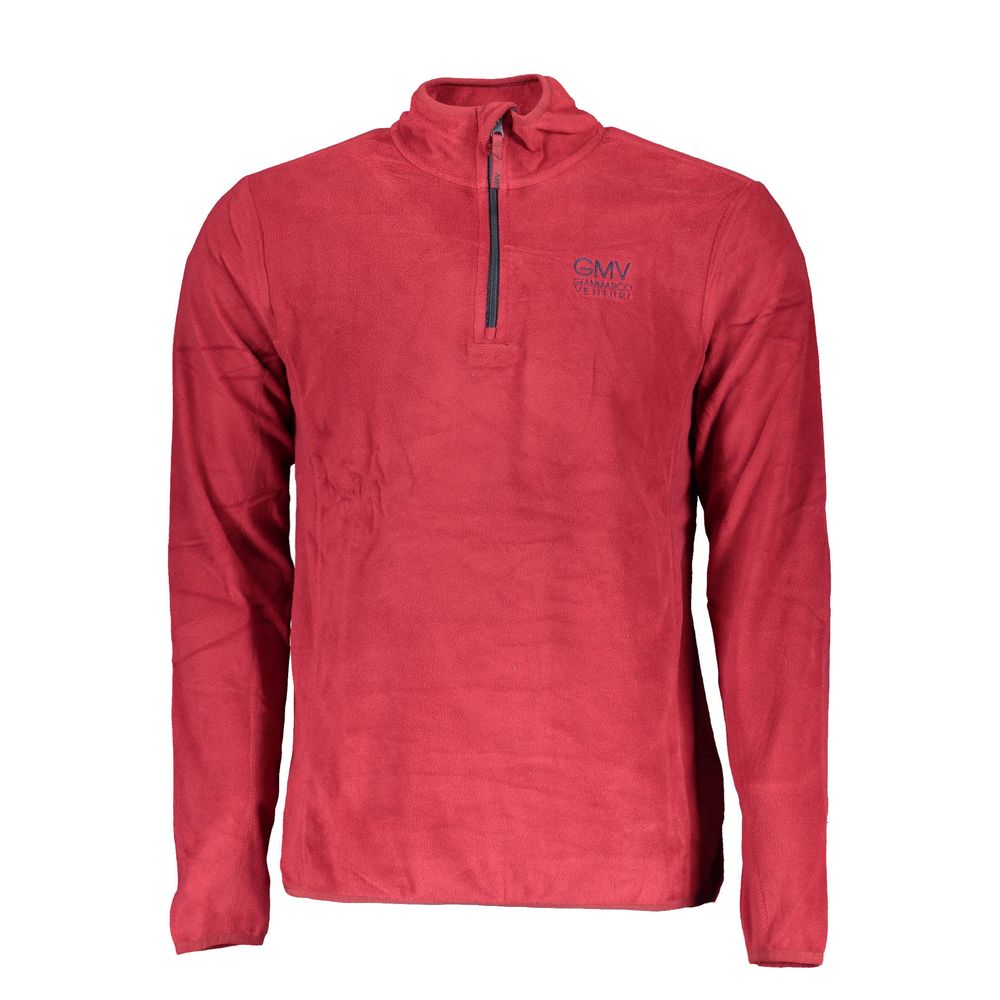 Gianmarco Venturi Rosso Polyester Mens Sweatshirt